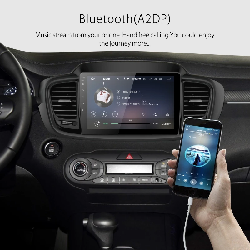 Dinpei Android 9 0 автомобильный Радио плеер gps навигация Мультимедиа для KIA Sorento 2015 2016 2017