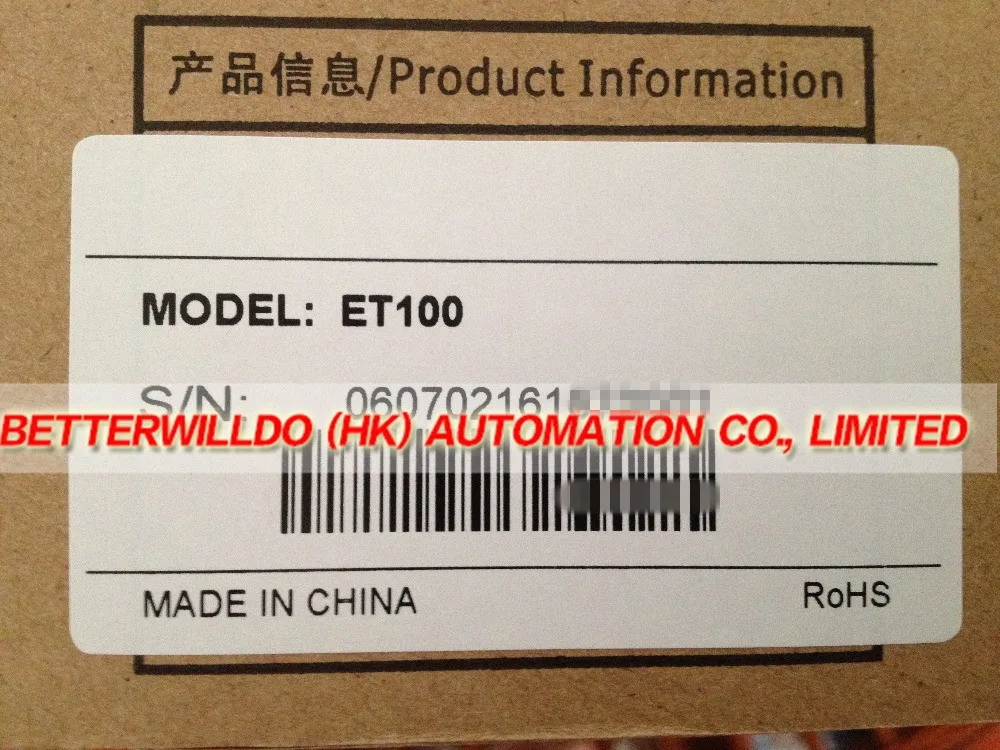 ET100 HMI Новый в коробке 10-дюймовый сенсорный экран Замена TK6100 TPC1062K + Бесплатный