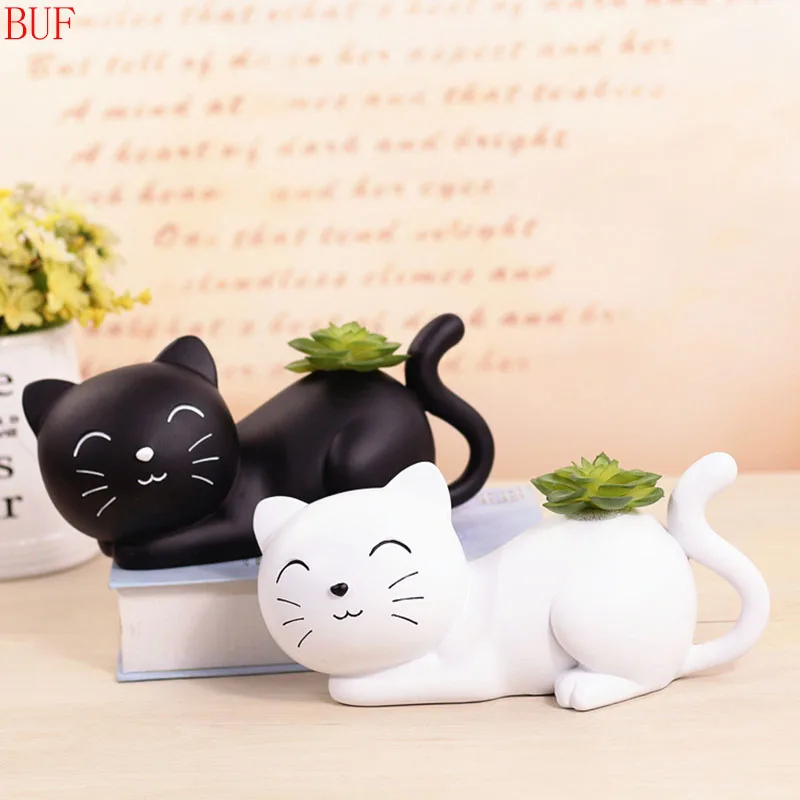 BUF кантри-стиль Lucky Cat Копилка Коробка орнамент Современное украшение для дома