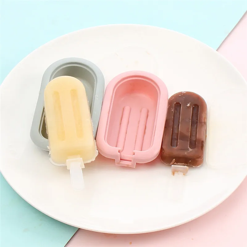 Мороженое силиконовая форма для дома ручной работы Фруктового мороженого на