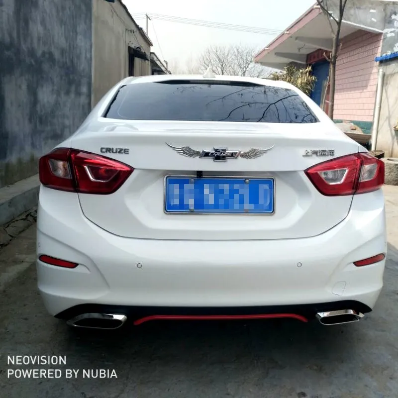 For Chevrolet Cruze year rear spoiler for Chevrolet Cruze high quality big rear wing spoiler bumper rear lip spoiler