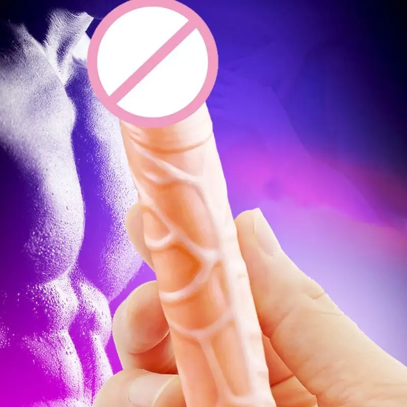 Реалистичный фаллоимитатор с присоской пенис G spot Анальная пробка взрослые