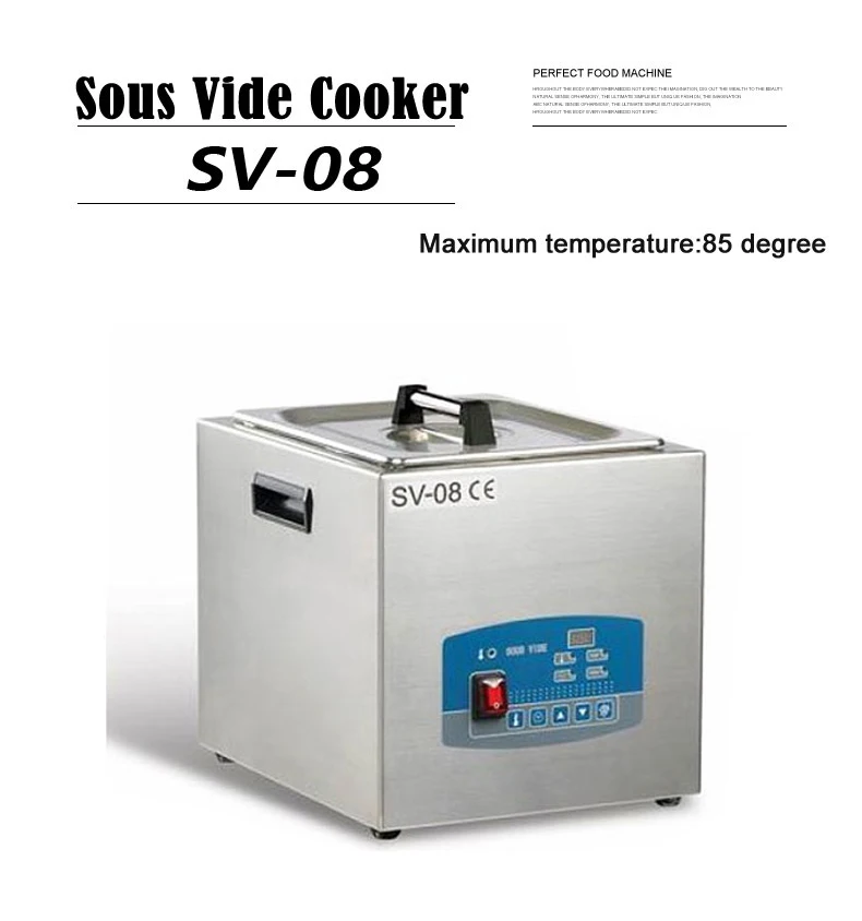 Sous Vide Мультиварка 8л 85 градусов постоянная низкая температура кухонная машина с микрокомпьютерным управлением Коммерческая поварская машина
