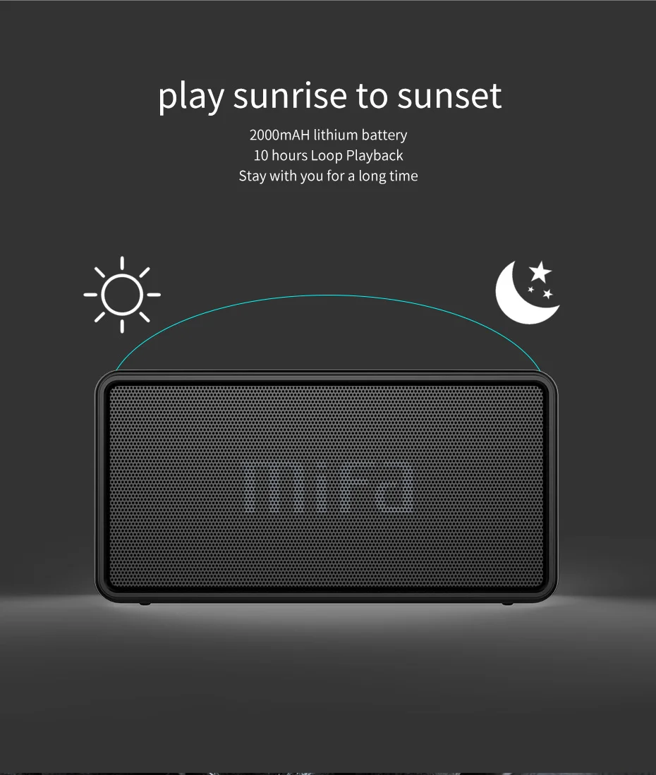 Mifa A2 Портативный беспроводной Bluetooth динамик с IPX7 водонепроницаемый супер бас беспроводной стерео динамик s поддержка TF AUX