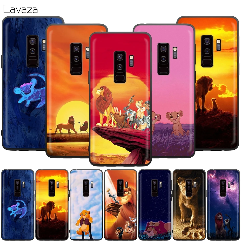 Мультяшный чехол с изображением короля льва для Samsung Galaxy J6 A9 A8 A7 A70 A6 A5 A50 A40 A30 A3 A10 A51