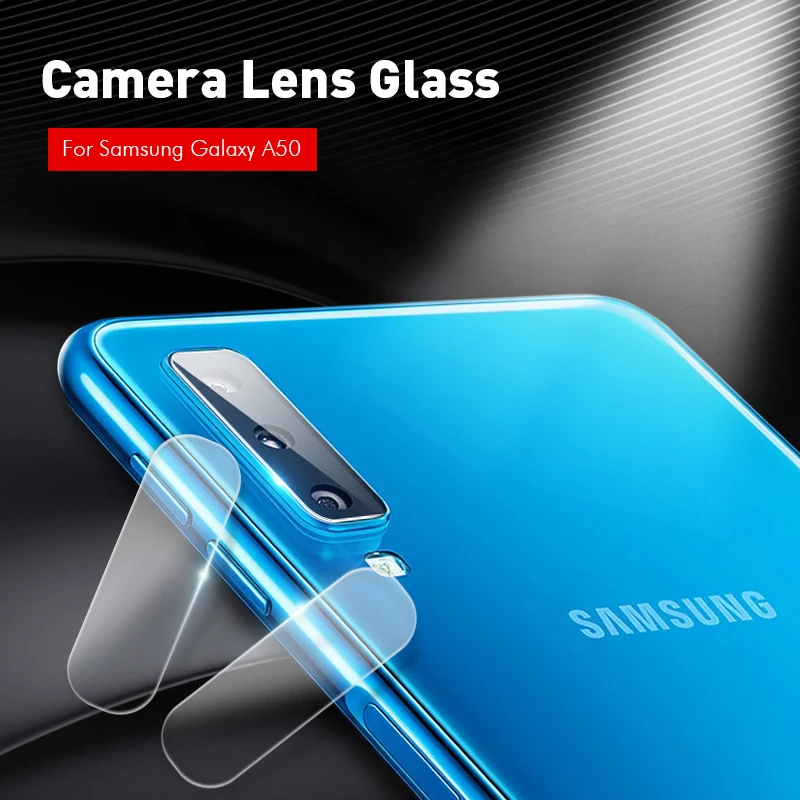 2 в 1 для Samsung Galaxy A50 пленка для объектива камеры и 9D Защитная пленка для экрана из закаленного стекла для Galaxy SM A50 A505F