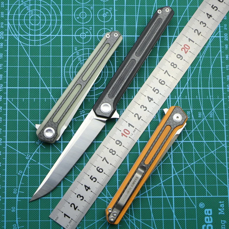 2018 STEDEMON C06 Flipper 440C стальное лезвие G10 + стальная ручка Походный охотничий Карманный