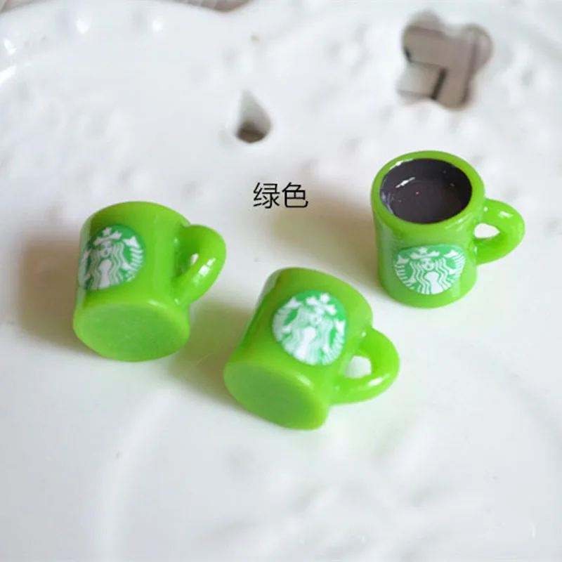 8 шт./лот кофейная чашка Diy Lizun Slime амулеты принадлежности аксессуары для слизи наполнитель миниатюрная Смола дети полимерный Пластилин подарок