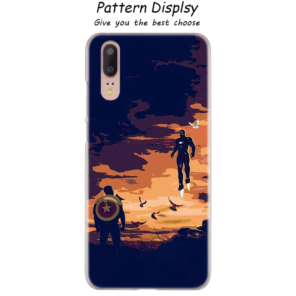 05 Модный жесткий чехол Marvel Hero Капитан Америка для huawei P30 P20 P10 P9 P8 Lite P30 P20 Pro Mini P Smart - Цвет: 05