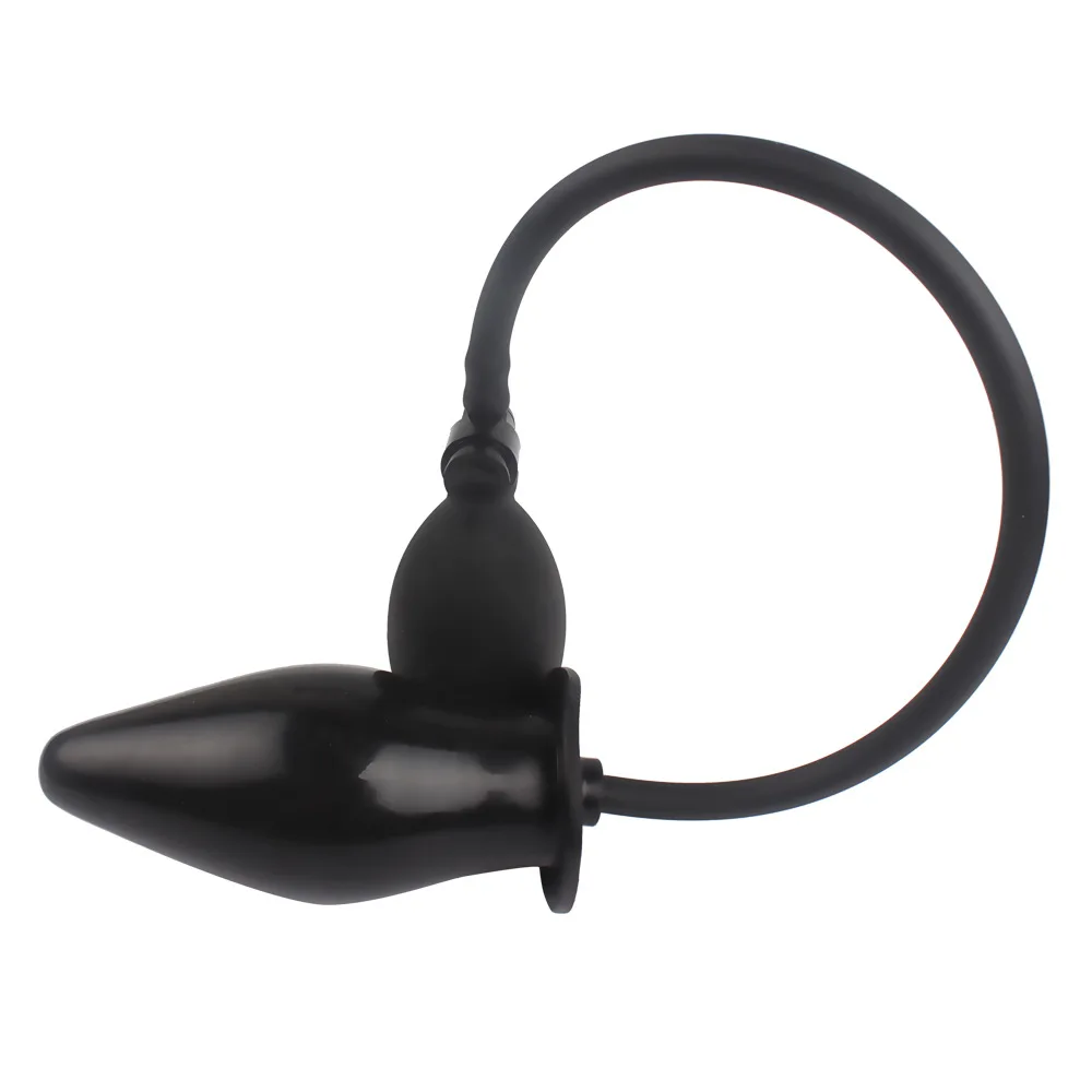 Inflated Anal Sex Toys for Women Men Dilator Adult Products Silicone Expandable Butt Plug Backyard Massager Inflatable |