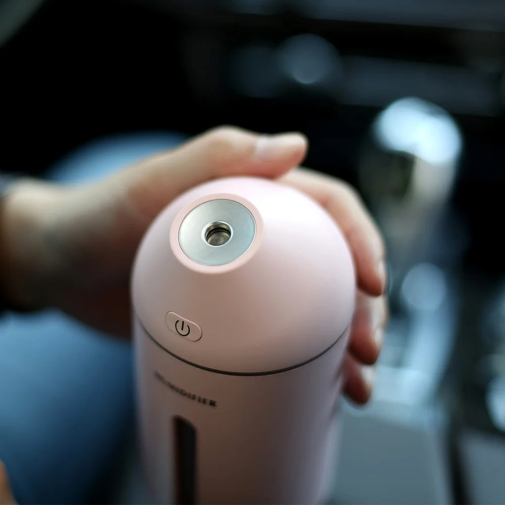 Mini Portable Car Humidifier Cute C9 LED Night Light Desktop Air Automatic Power Off Protection USB Diffuser Purifier | Бытовая техника