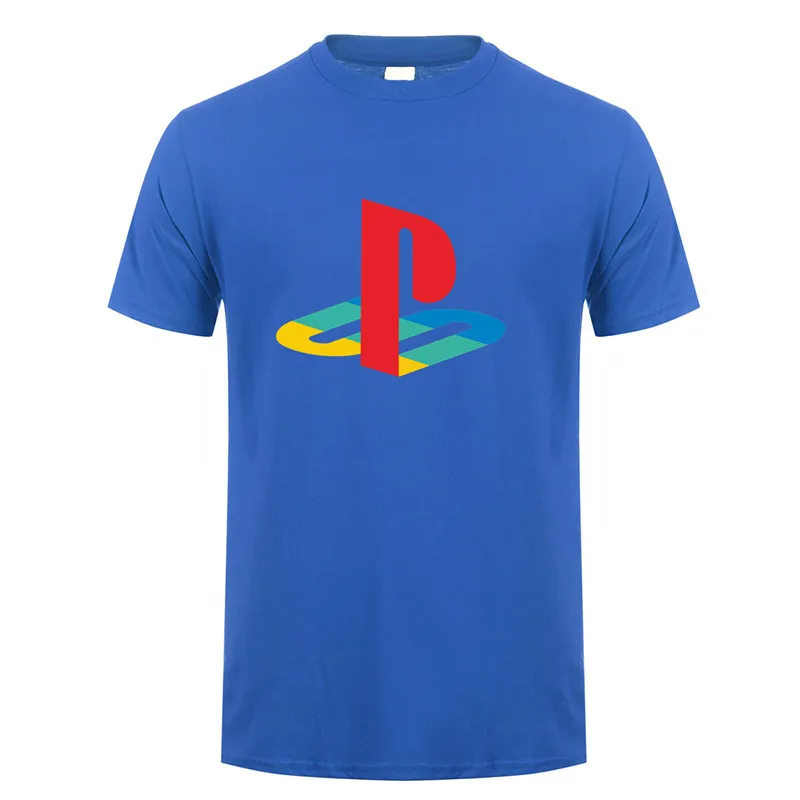 Playstation футболка мужские топы Игра Новая мода короткий рукав футболки мужские футболки