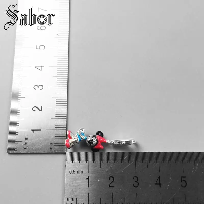 Женская подвеска thomas Mouse с серебряным покрытием для браслета ювелирное изделие