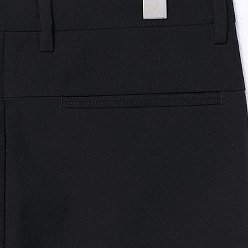 Мужские повседневные деловые брюки модные простые тонкие однотонные для мужчин