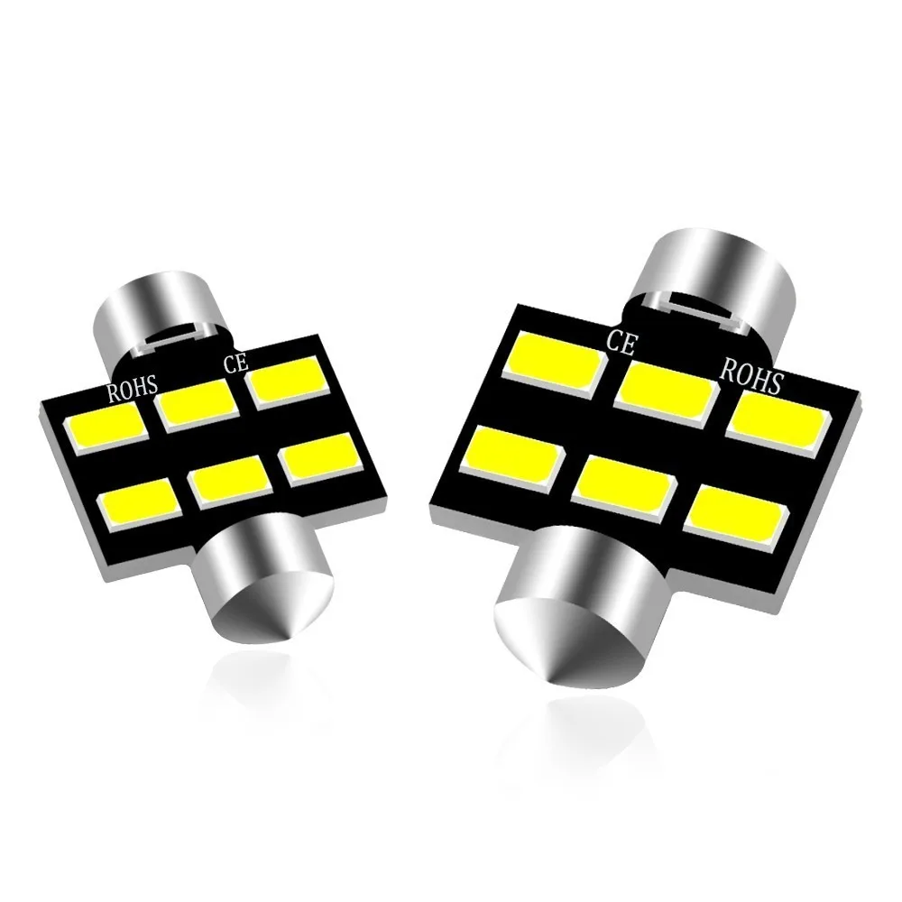 1PCS Festoon CANBUS 31mm C5W Led ERROR FREE 5730 LED Interior Reading Bulbs Dome Marker Bulb Light | Автомобили и мотоциклы