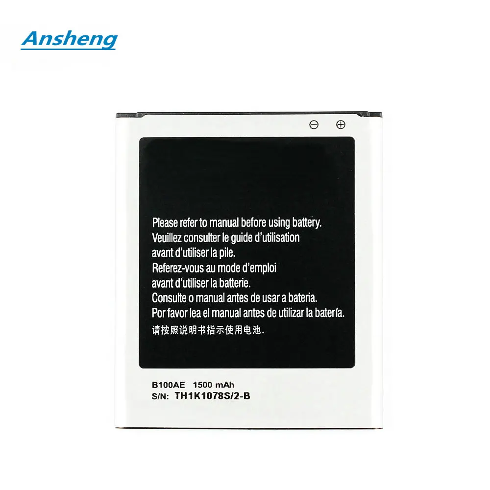 

High Quality 3.7V 1500mAh B100AE Battery For Samsung Galaxy Ace 3 S7270 S7272 S7898 S7562C S7568I I699I S7262 Cellphone