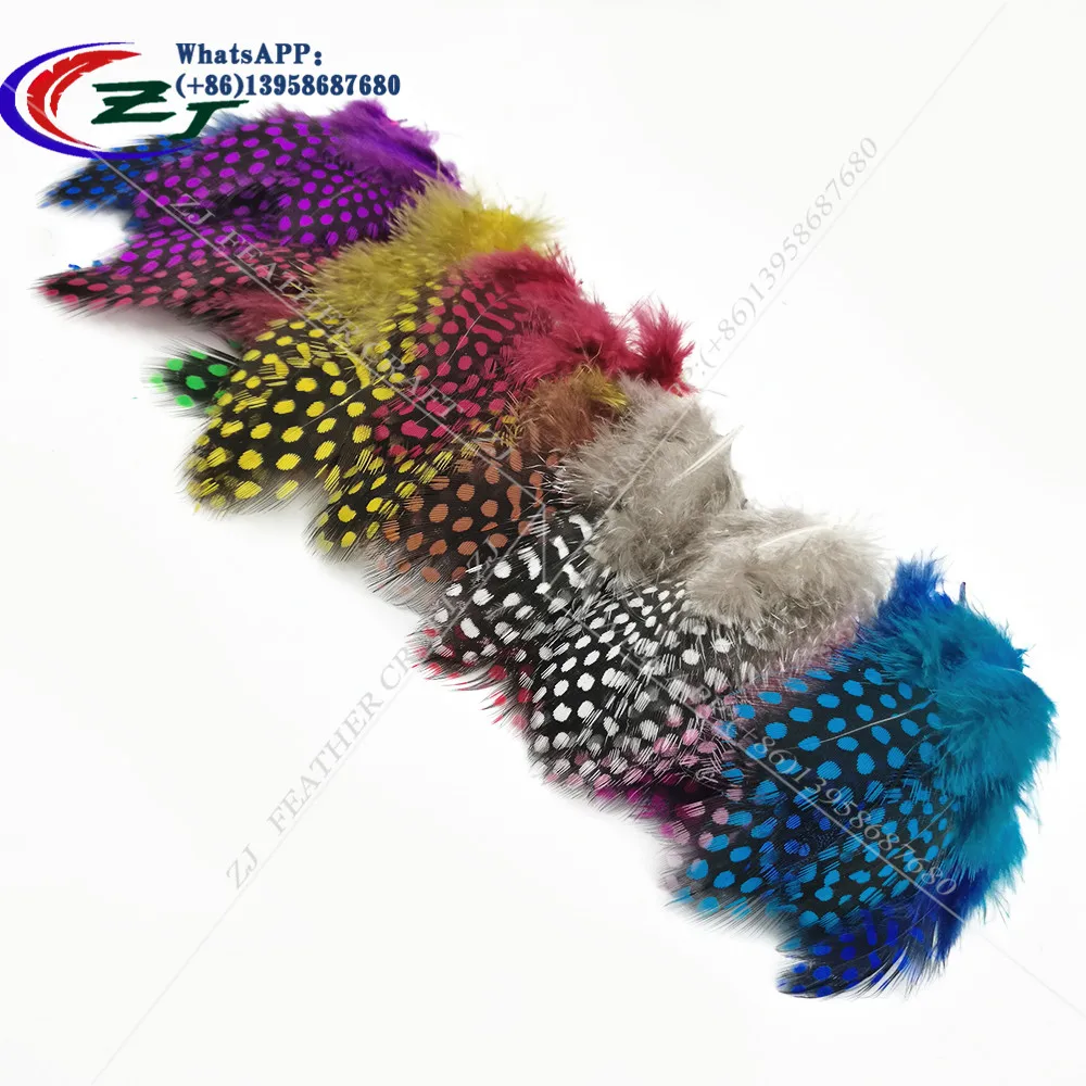 50 шт. 7-12 см Разноцветные жемчужные курицы фазана павлиньи крылья перо для Dreamcather