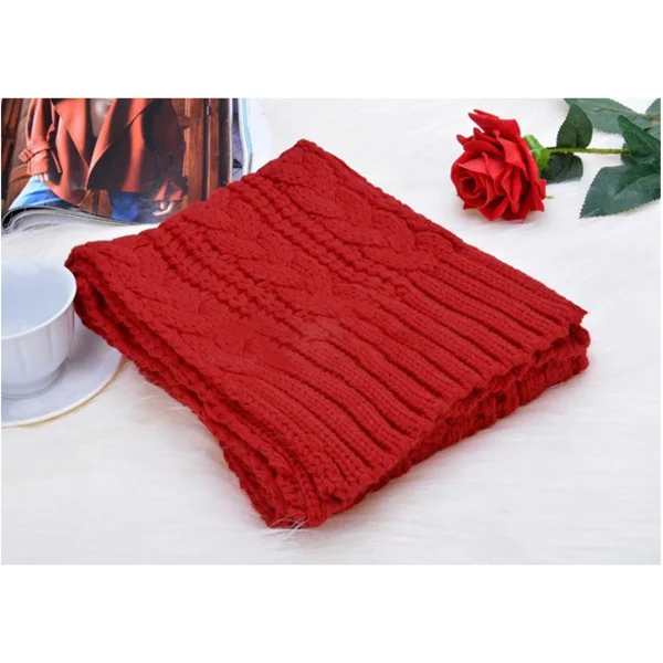 MUSEYA женский зимний акриловый вязаный шарф и шапка набор шарфов шапок|scarf cap set|hat