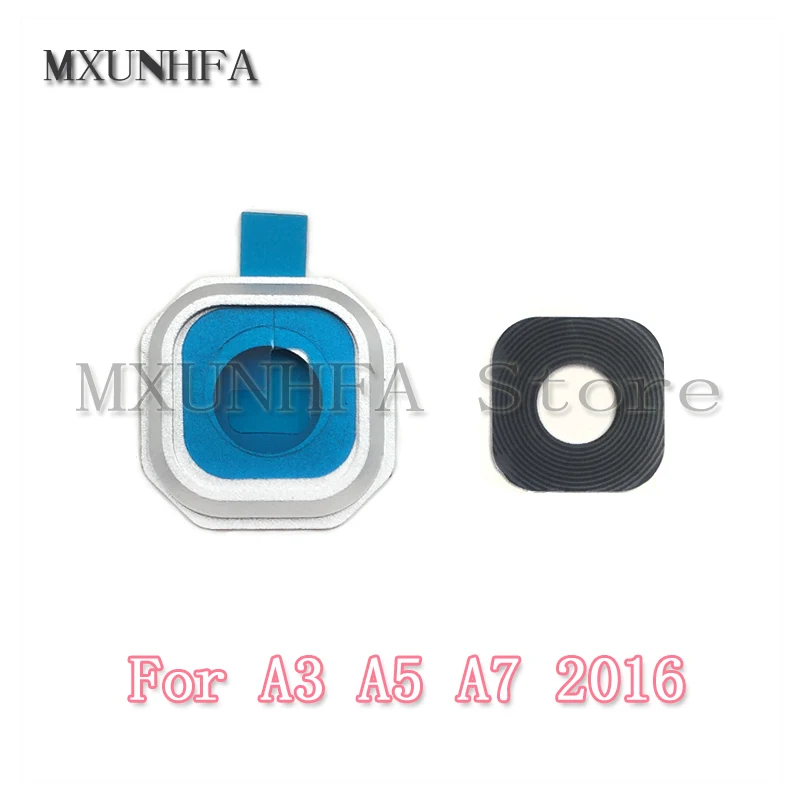 Задняя камера объектив для Samsung Galaxy A3 A5 A7 2016 A310F A510F A710F задняя Стекло кольцо Крышка