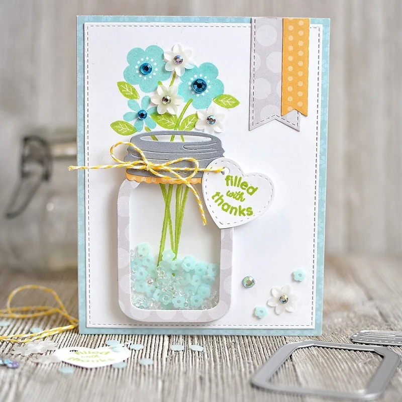 Металлические режущие штампы LOVE JAR трафареты для альбома скрапбукинга DIY