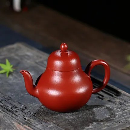 Аутентичные Исин Zisha горшок известный ручной работы Dahongpao грязи Груша Форма дома Кунг Фу чай горшок чайный набор