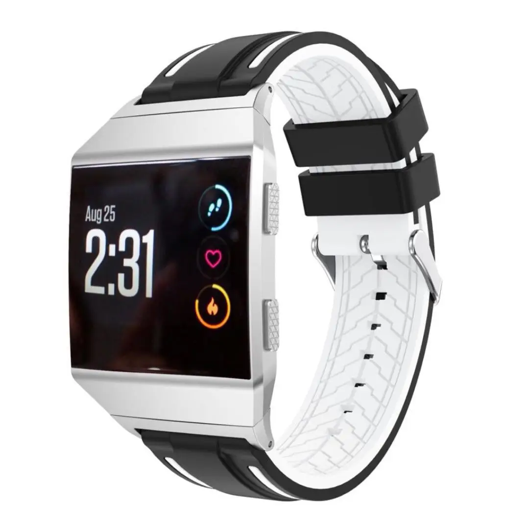 Мягкий силиконовый ремешок для часов Fitbit Ionic Muti color Спортивный Повседневный