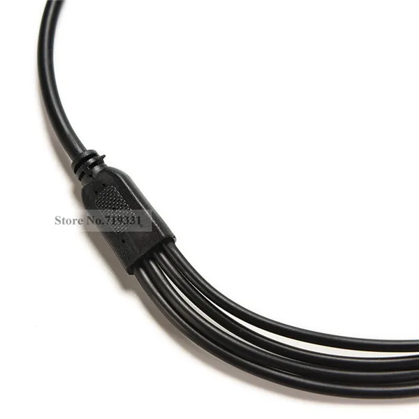 1PC DC 12V 1 Female to 4 Male CCTV Security Camera Power Supply Adapter Cable 2.1mm x 5.5mm Y Splitter Connector Cord | Обустройство