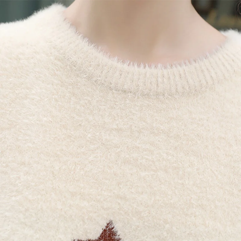 Новые модные теплые свитера для беременных осенне зимние женские пуловеры с