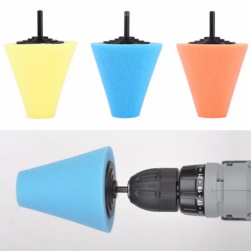 Meijiabuy Conical car tire polishing sponge dead angle specially designed for small area | Инструменты