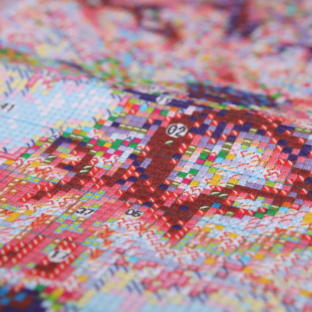 Рукоделие ручной работы Набор для вышивки крестиком вышивания рисунок волка