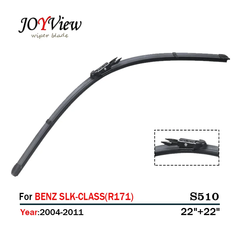 Размер стеклоочистителя S510: 22 дюйма + подходит для Mercedes Benz SLK CLASS R171(2004 2011) стойка