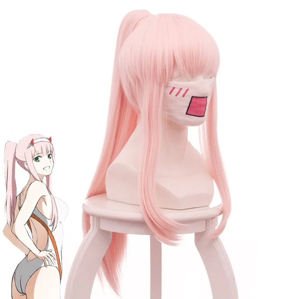 DARLING in the FRANXX ZERO TWO Code 002 Косплей волосы купальник головные уборы