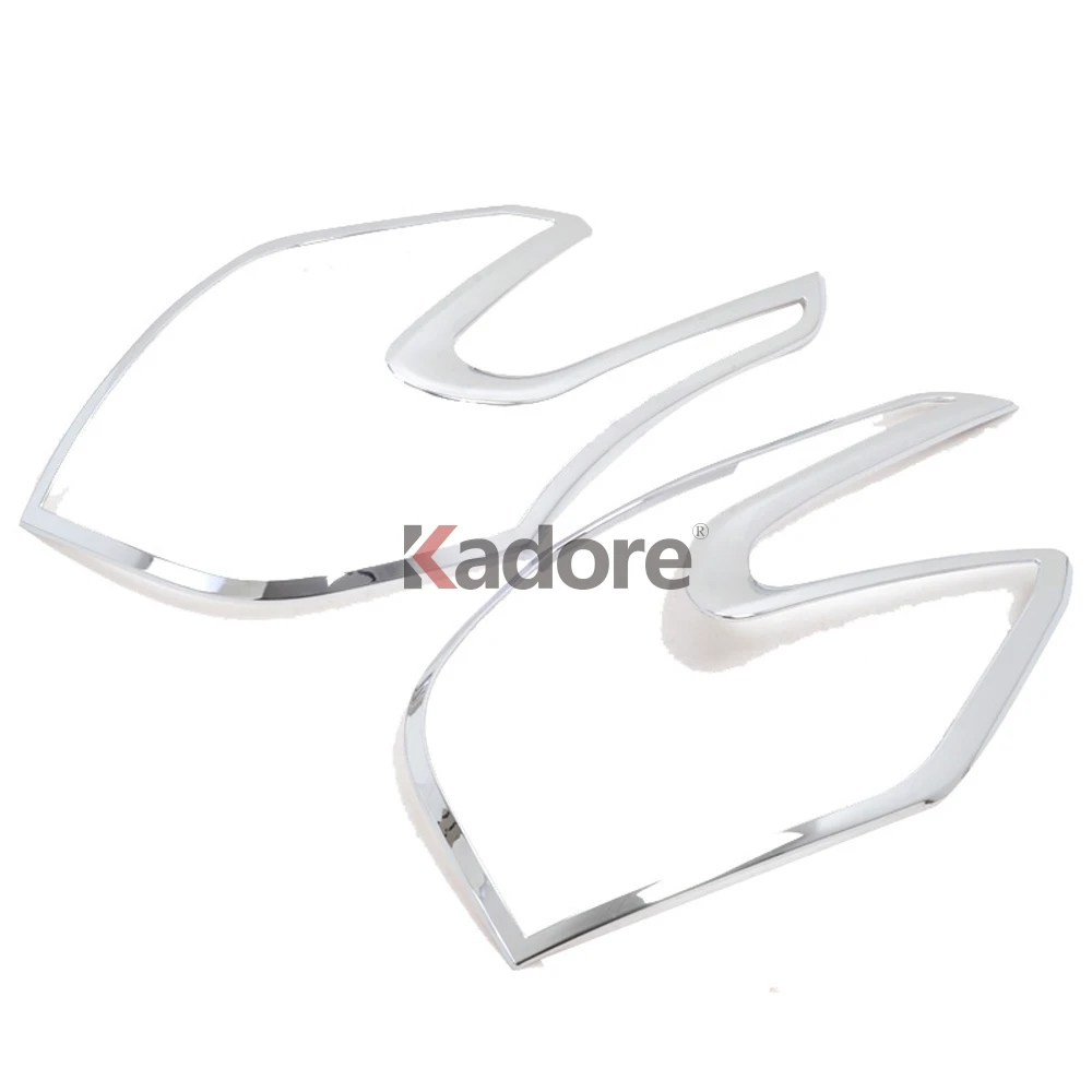 Для Toyota Yaris XP150 хэтчбек ABS хромированные сзади Taililight лампы Накладка задний фонарь рамка автомобиль Стикеры аксессуары