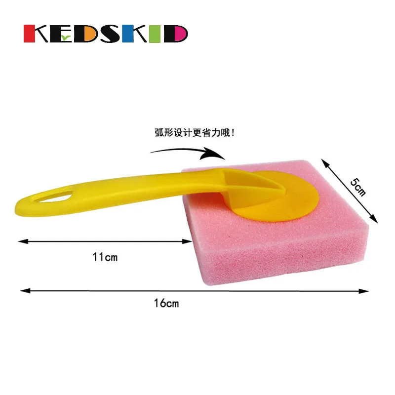 6 шт./упак. желтая губчатая кисть уплотнительная губка для краски оригинальная