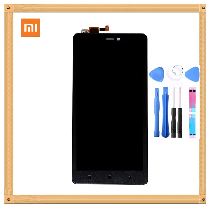 100% оригинал mi 4 c lcd Xiaomi 4c 5 0 дюймов ЖК дисплей Сенсорная панель Замена 4C M4c Prime