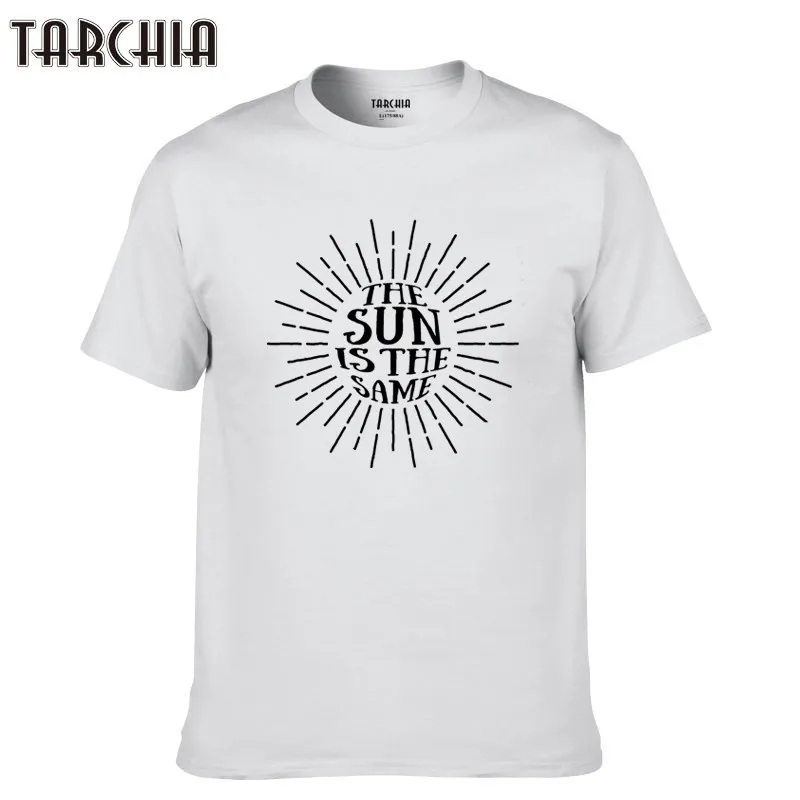 TARCHIA 2021 Новые Топы для мальчиков и мужчин с коротким рукавом футболка футболки