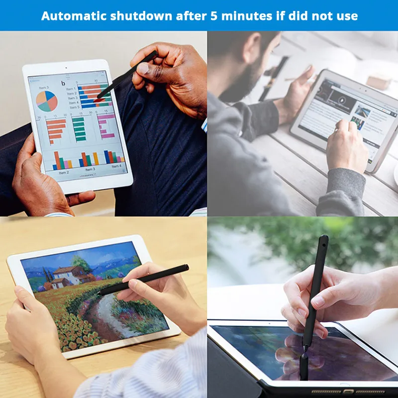 Для apple Pencil активный емкостный экран Стилус для сенсорного экрана для iPhone iPad Mini 2 3 4 Air Pro 9,7 планшет ручка для рисования для samsung