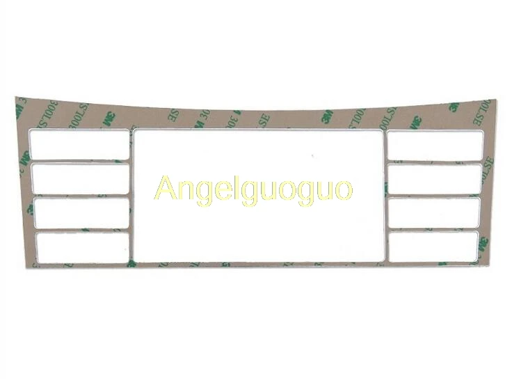 Автомобиль Центральной Консоли CD панель управления кондиционера рамка Стикеры