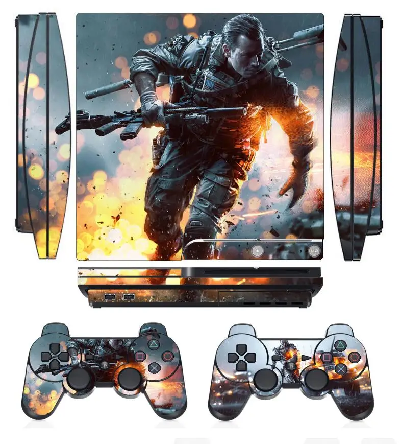 259 виниловая Защитная Наклейка для Sony PS3 Slim PlayStation 3 и 2 чехла контроллеров |
