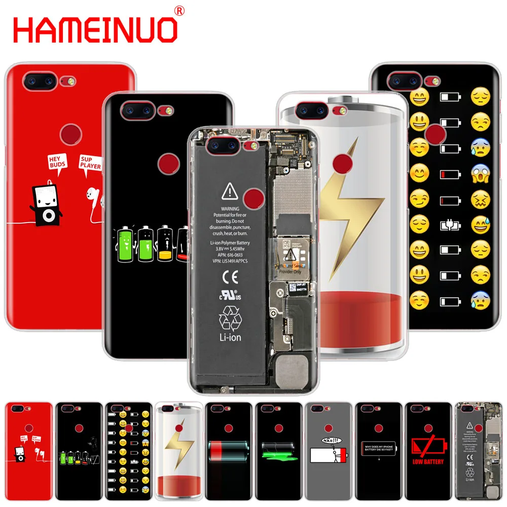Забавный Прозрачный чехол для телефона с батареей HAMEINUO Oneplus one plus 5T 5 3t 2 A3000