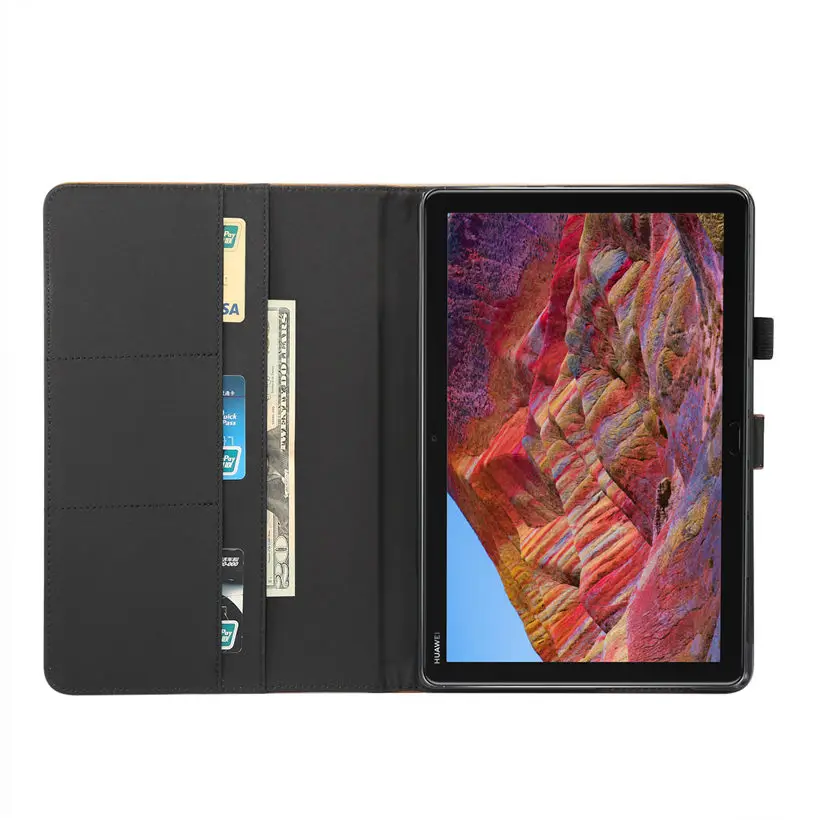 Роскошный чехол для Huawei MediaPad M5 lite 10 BAH2 L09/W09/W19 1 дюйма планшета искусственная кожа