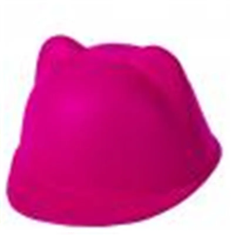 New Winter Fashion hip-hop Kids Baby Children Hats Warm Devil Hat Cute Kitty Cat Multicolors Ears Wool Derby Bowler Cap Hot | Детская