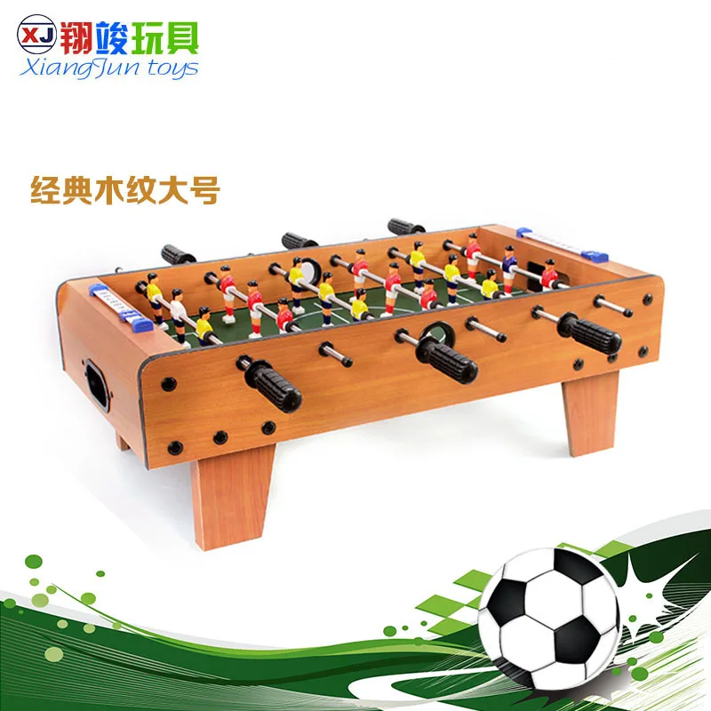 Деревянный Детский настольный футбол двойной рождественский подарок игрушка