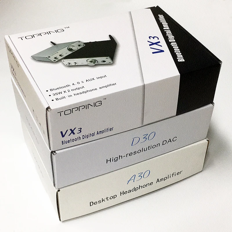 Topping D30 DSD USB DAC декодер+ A30 усилитель для наушников усилители Поддержка USB DAC домашний усилитель Hifi набор