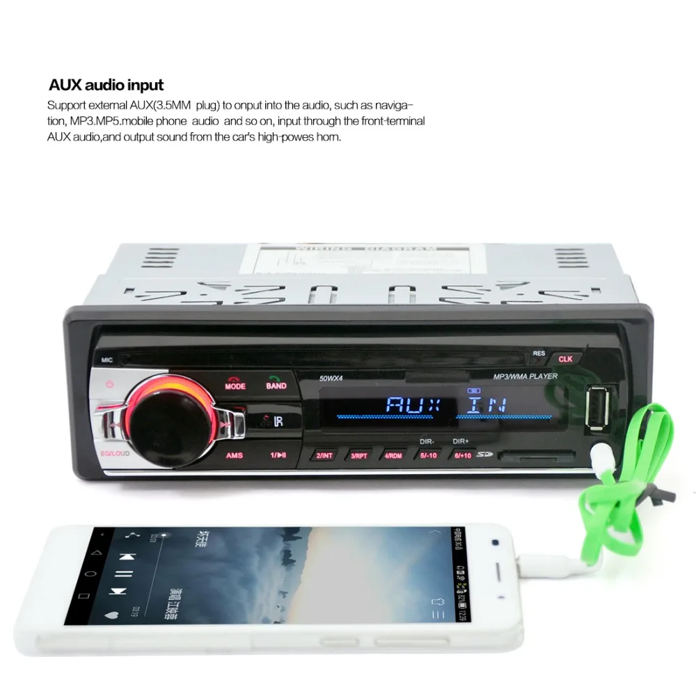 Автомобильная стереосистема BT3.0 Bluetooth FM радио mp3 плеер 5 В зарядное устройство