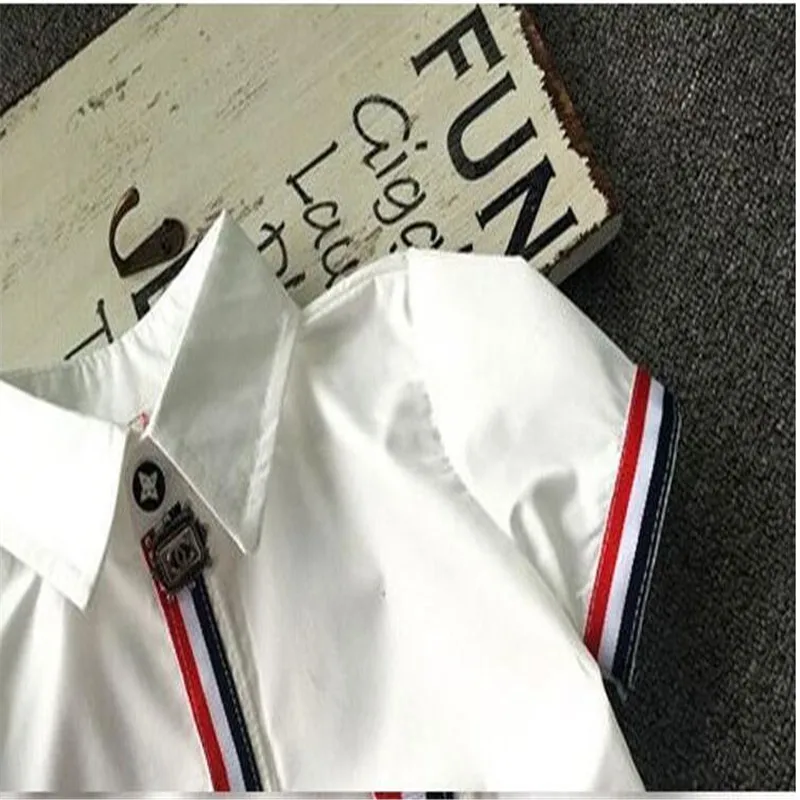 Летняя футболка для мальчиков и девочек костюм новинка 2021 Корейская версия