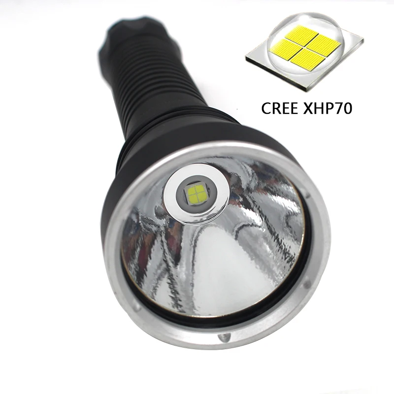 Litwod Z20D88 XHP70 военный уровень самый яркий Дайвинг светодиодный фонарик 4292LM под водой 150 м IPX8