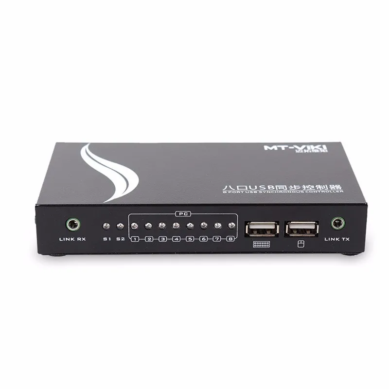 USB синхронизатор KVM с 8 портами 1 комплект мышка клавиатура управление шт. хостов
