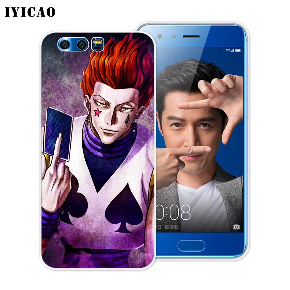Мягкий силиконовый чехол IYICAO Hisoka hunter x Для Huawei Y9 Y7 Y6 Prime 2018 Honor 8C 8X 8 9 10 Lite 7X 7C 6A 7A Pro |