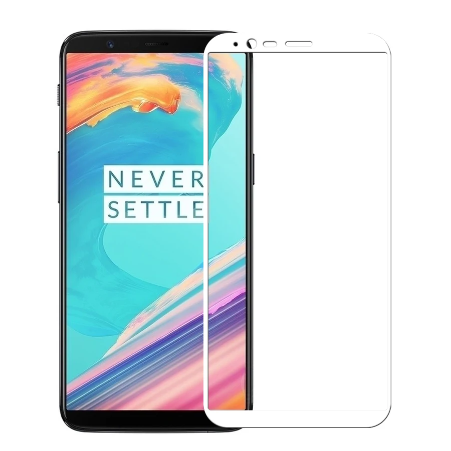 Klovrrd закаленное Стекло для OnePlus 5 т Экран протектор один плюс полное покрытие 6 01